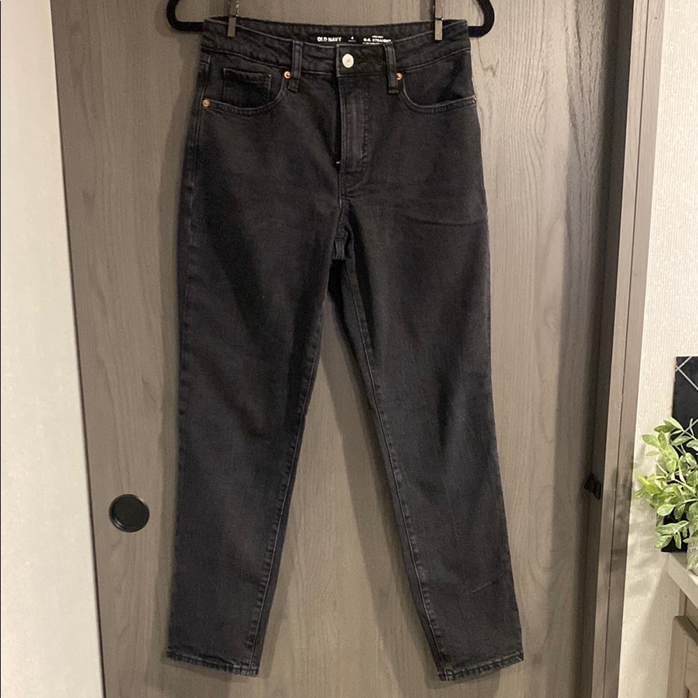 *Broken zipper* OG Straight Leg Black Jeans